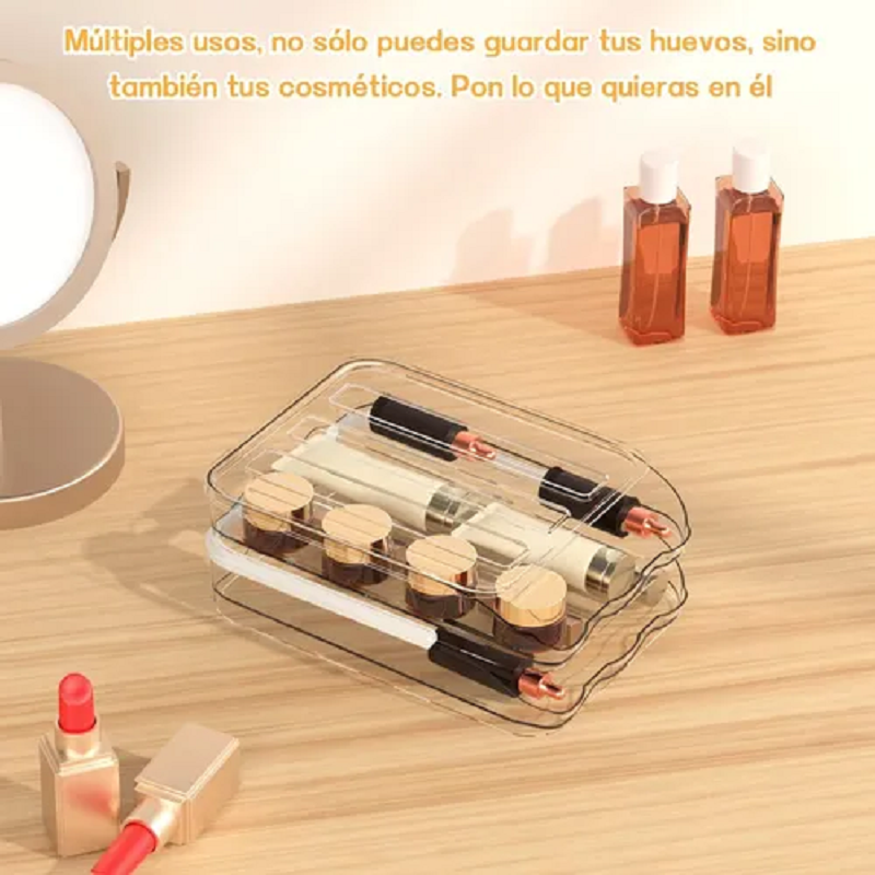 Caja organizador de huevos